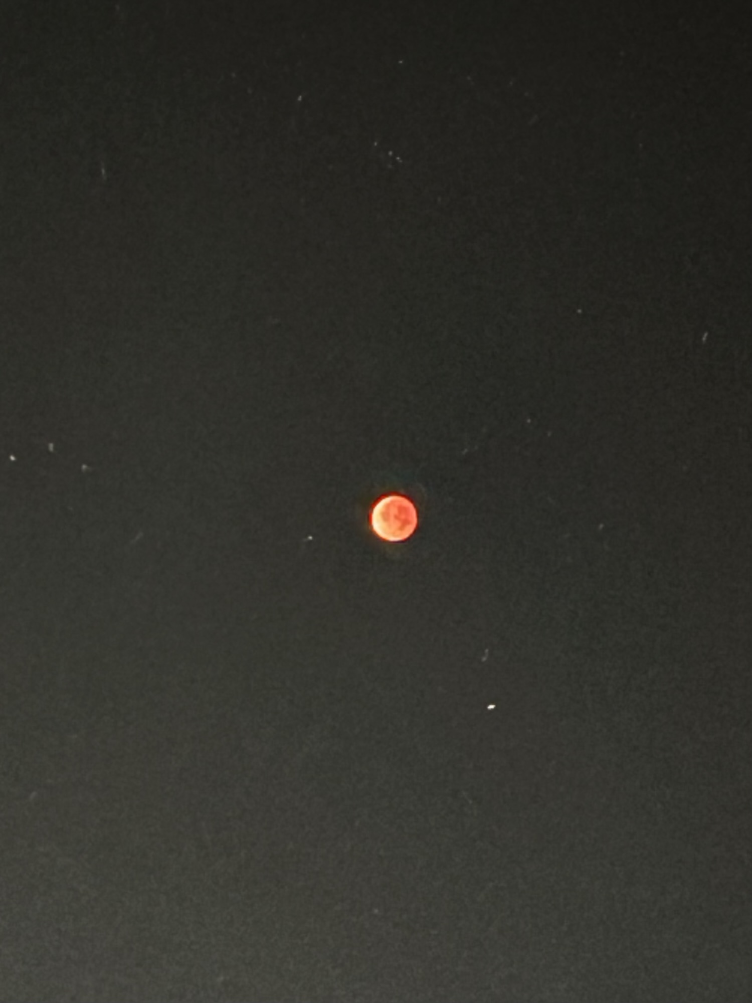 ハーベストムーンと皆既月食