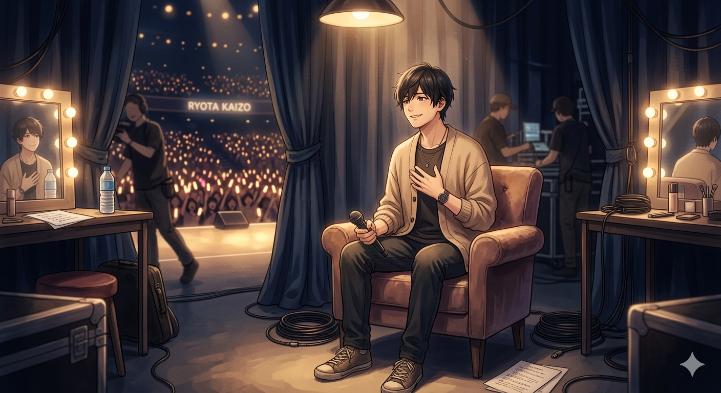 歌唱王　海蔵亮太さん